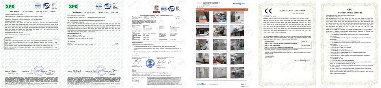Certificación non toxic fidget toys
